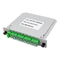 SC / APC LGX Box PLC Splitter 1x8 Fibre Optical Splitter Card Divisor PLC 130x100x25mm